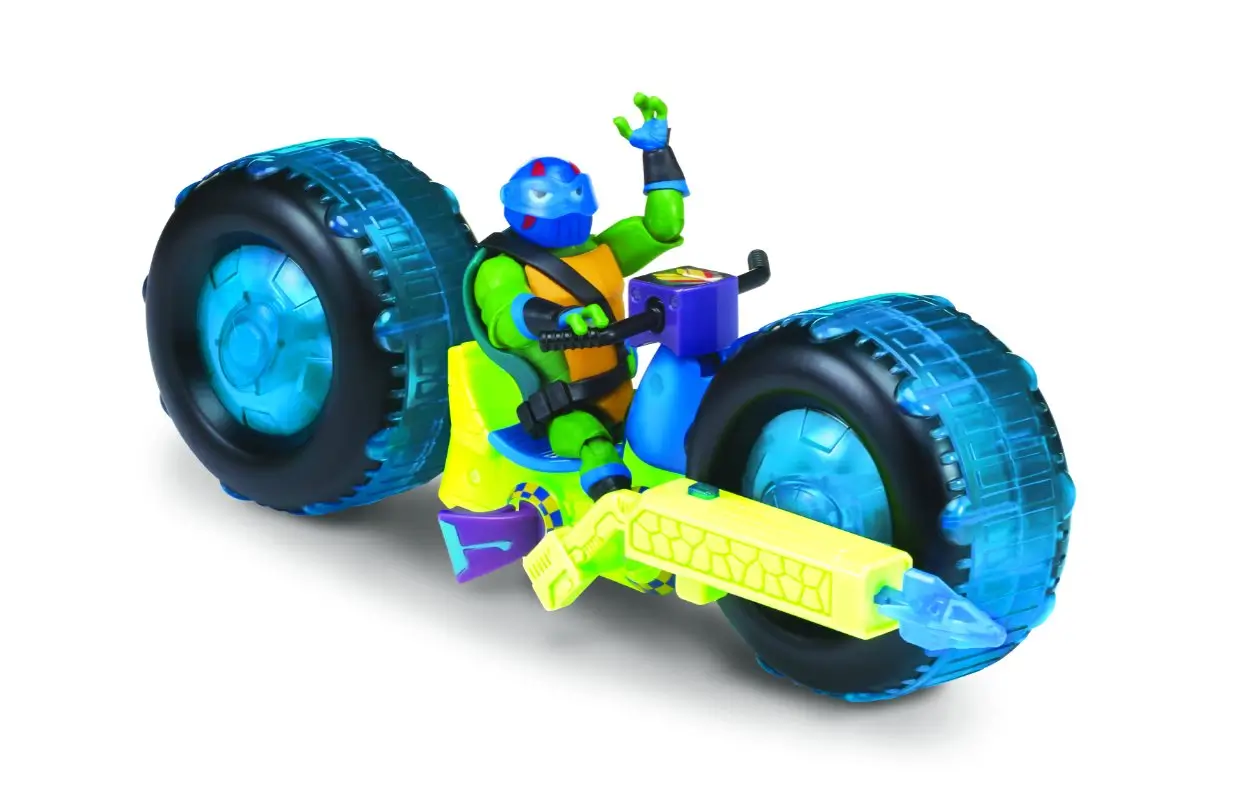 wojownicze-zolwie-ninja-motocykl-z-figurka-leonardo 2