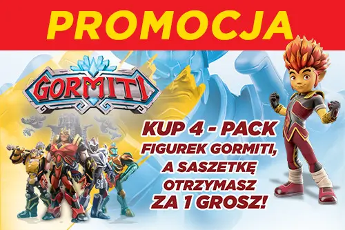 Promocja Gormiti w sklepach Świat Zabawek