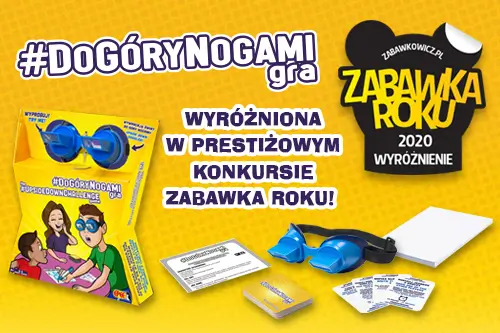 #DoGóryNogami wyróżniona nagrodą Zabawką Roku!