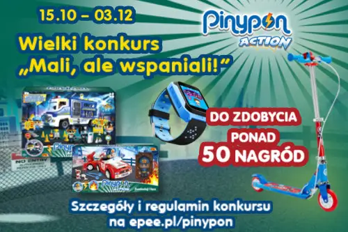 ZAPRASZAMY DO WZIĘCIA UDZIAŁU W KONKURSIE „MALI, ALE WSPANIALI”!