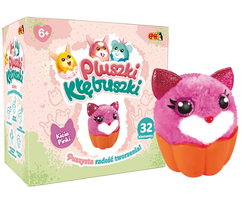 Pluszki-Kłębuszki, 32 elementy, 4 ass.