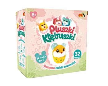 pluszki klebuszki 32 elementy myszka opak ep04337