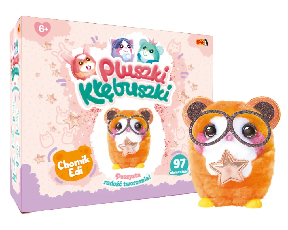 pluszki klebuszki 97 elementow chomik ep04338