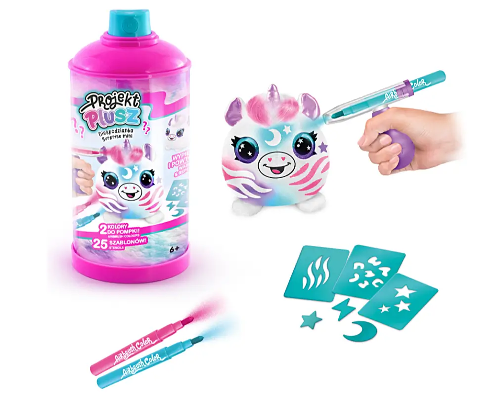 Projekt Plusz – Niespodzianka – Plusz z akcesoriami w tubie -1-pack