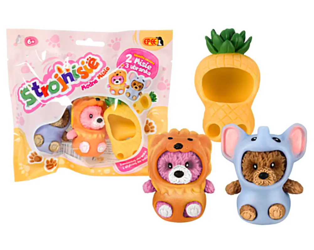 Strojnisie – Modne Misie – 2-pack, 4 ass.