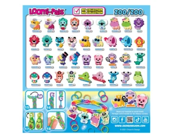 rainbow loom zestaw zoo ulotka ep04334