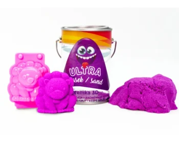 ultrapiasek 150g foremki 3d fioletowy ep04336