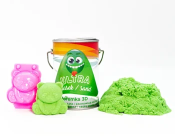 ultrapiasek 150g foremki 3d zielony ep04336