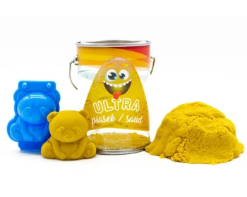 ultrapiasek 150g foremki 3d zolty ep04336