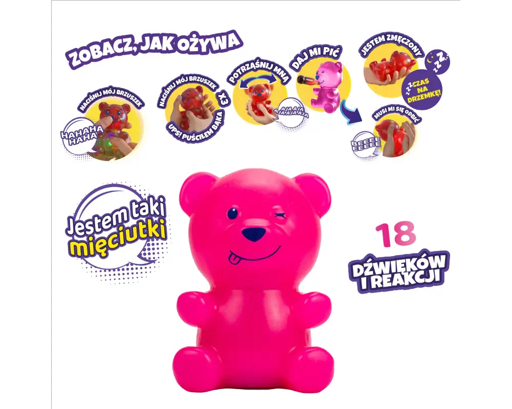 gumimalsy funkcje rozowy ep09423