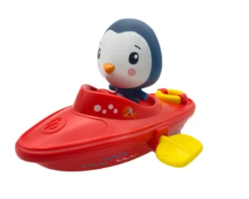 fisher price nakrecana lodeczka pingwin bez opak cfgmbt003C