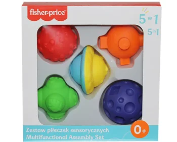 fisher price zestaw pileczek 5w1 opak CFF0973