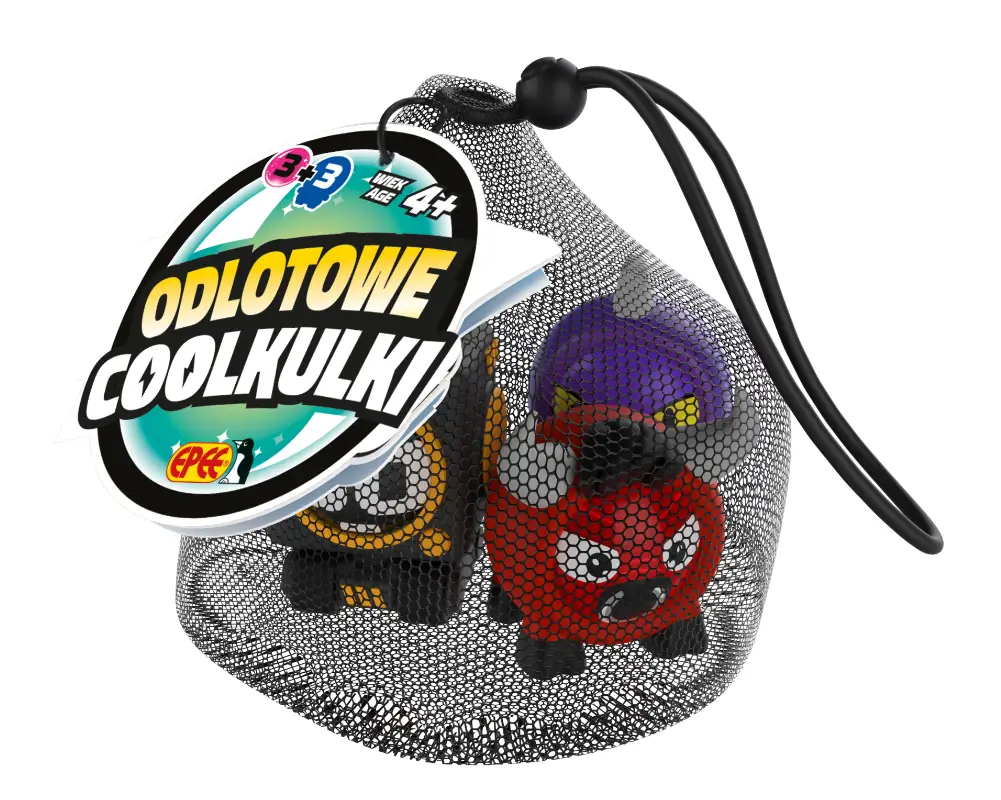 Odlotowe Coolkulki – 3 kulki+3 ubranka – siatka