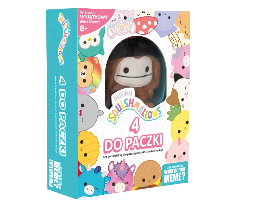 squishmallows 4 do paczki opak ep60076