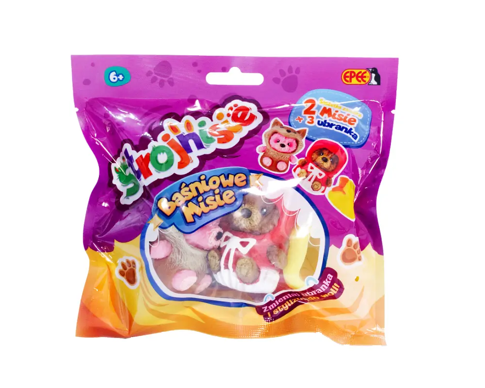 strojnisie basniowe misie 2pack opak wilk kapturek ep09541