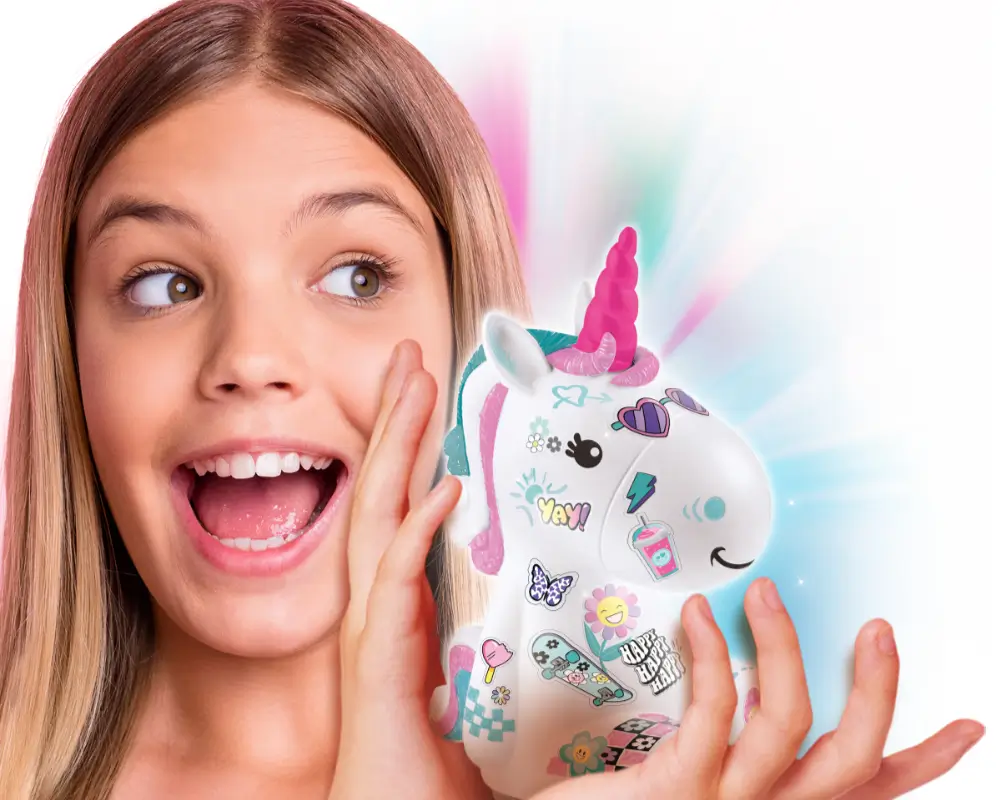 swiecace dekorozce jednorozec diy zabawa ep60046