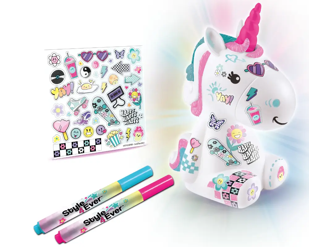 swiecace dekorozce jednorozec diy zestaw2 ep60046