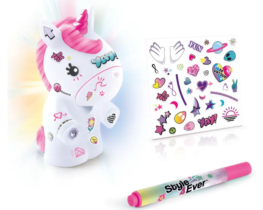 swiecace dekorozce zwierzaczki diy jednorozec ep60040