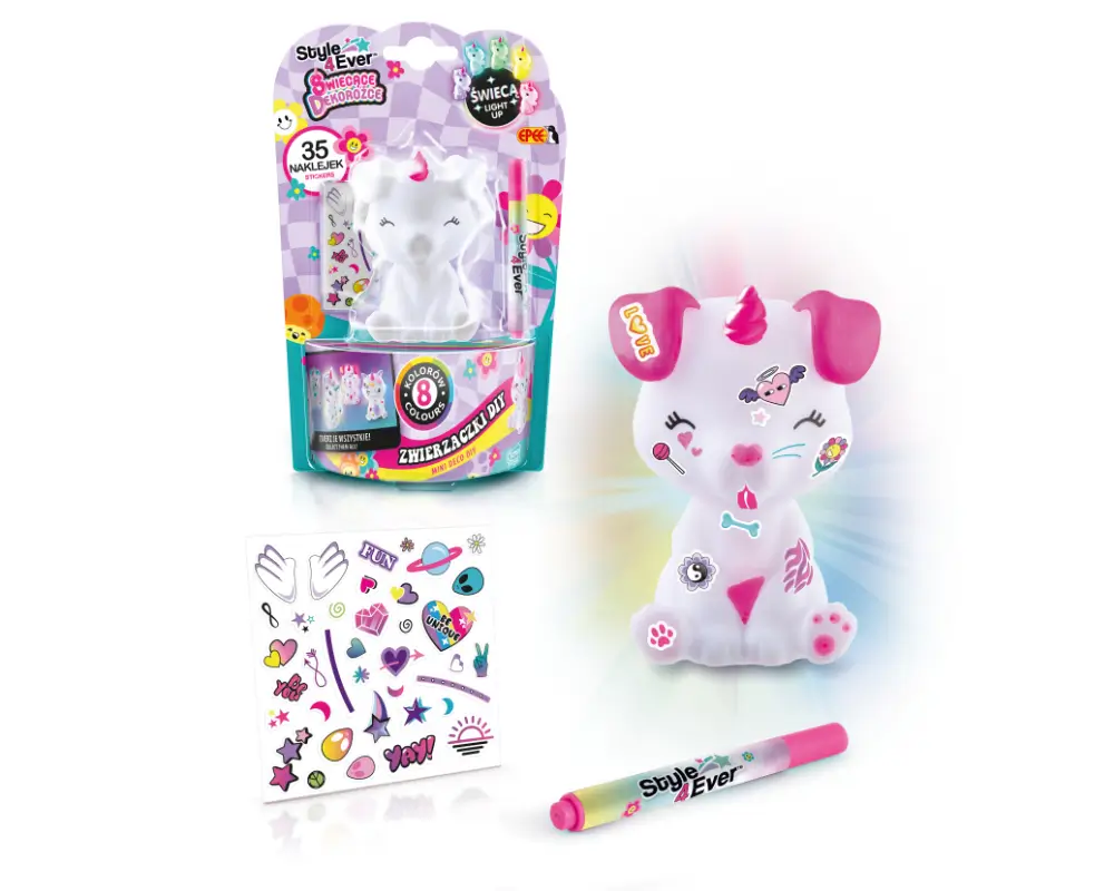 swiecace dekorozce zwierzaczki diy piesek2 ep60040