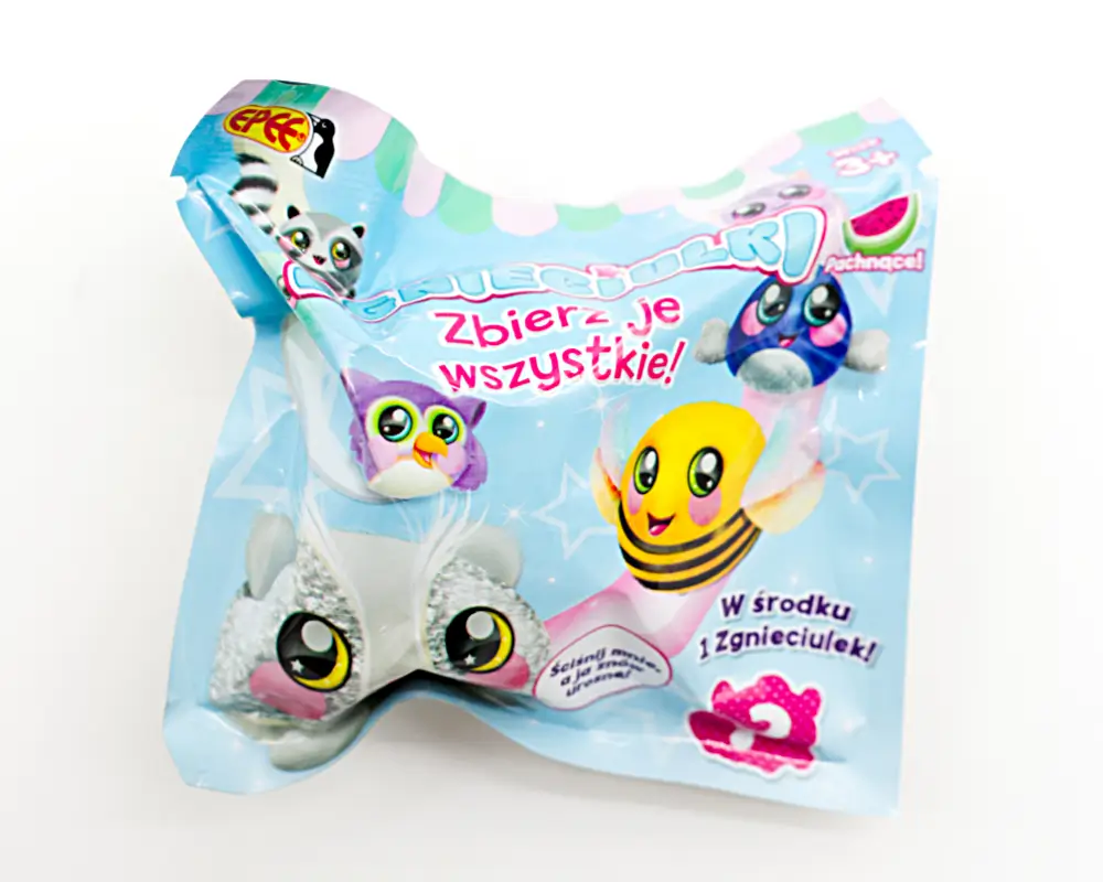 Zgnieciulki – Zwierzaczki seria 2 – Plusz w saszetce