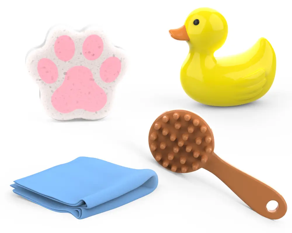 brudaski w kapieli zestaw bonusowy akcesoria ep60130