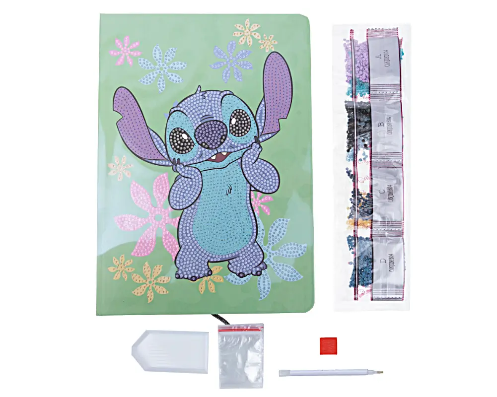 crystal art notatnik stitch zawartosc canj notatnik.mix