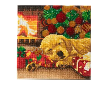 crystal art obraz spiacy labrador bez opak cas obraz.mix