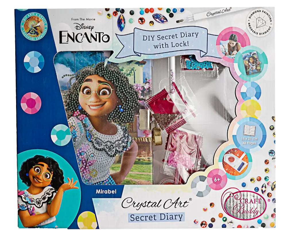 crystal art pamietnik encanto opak cadny pamietnik.mix