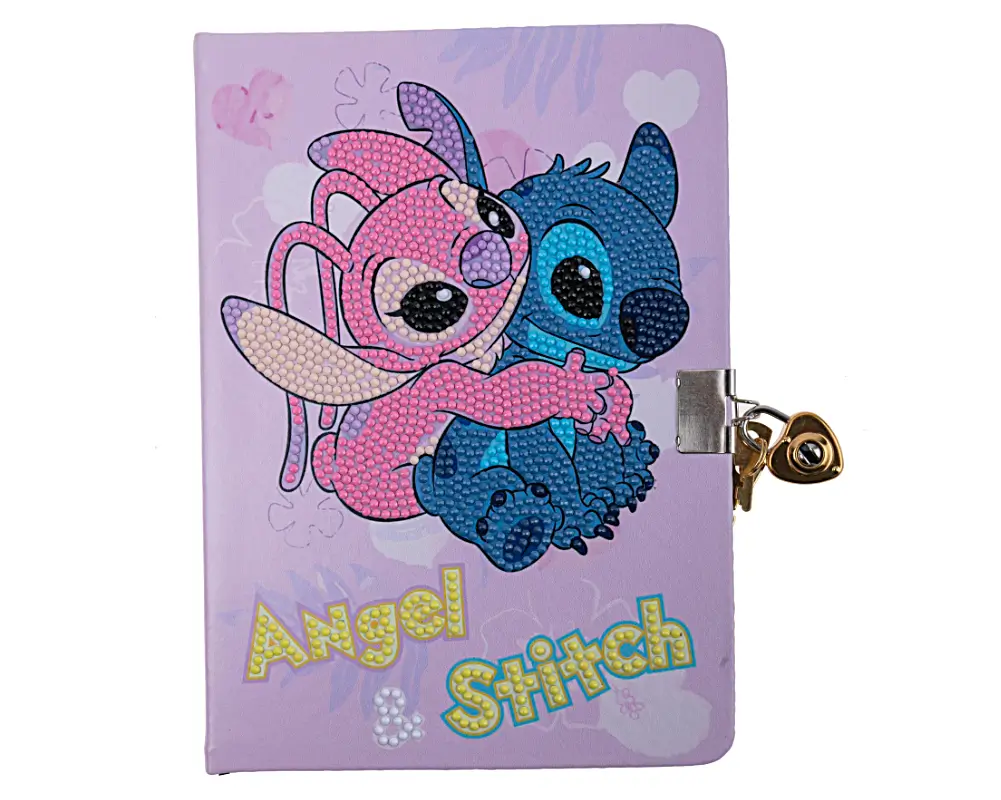 crystal art pamietnik stitch i angel bez opak cadny pamietnik.mix