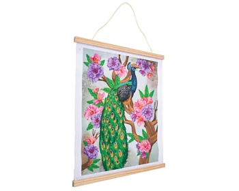 crystal art plakat paw i piwonia bez opak cas plakat.mix