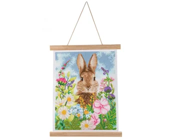 crystal art plakat zajac i wiosna bez opak cas plakat.mix