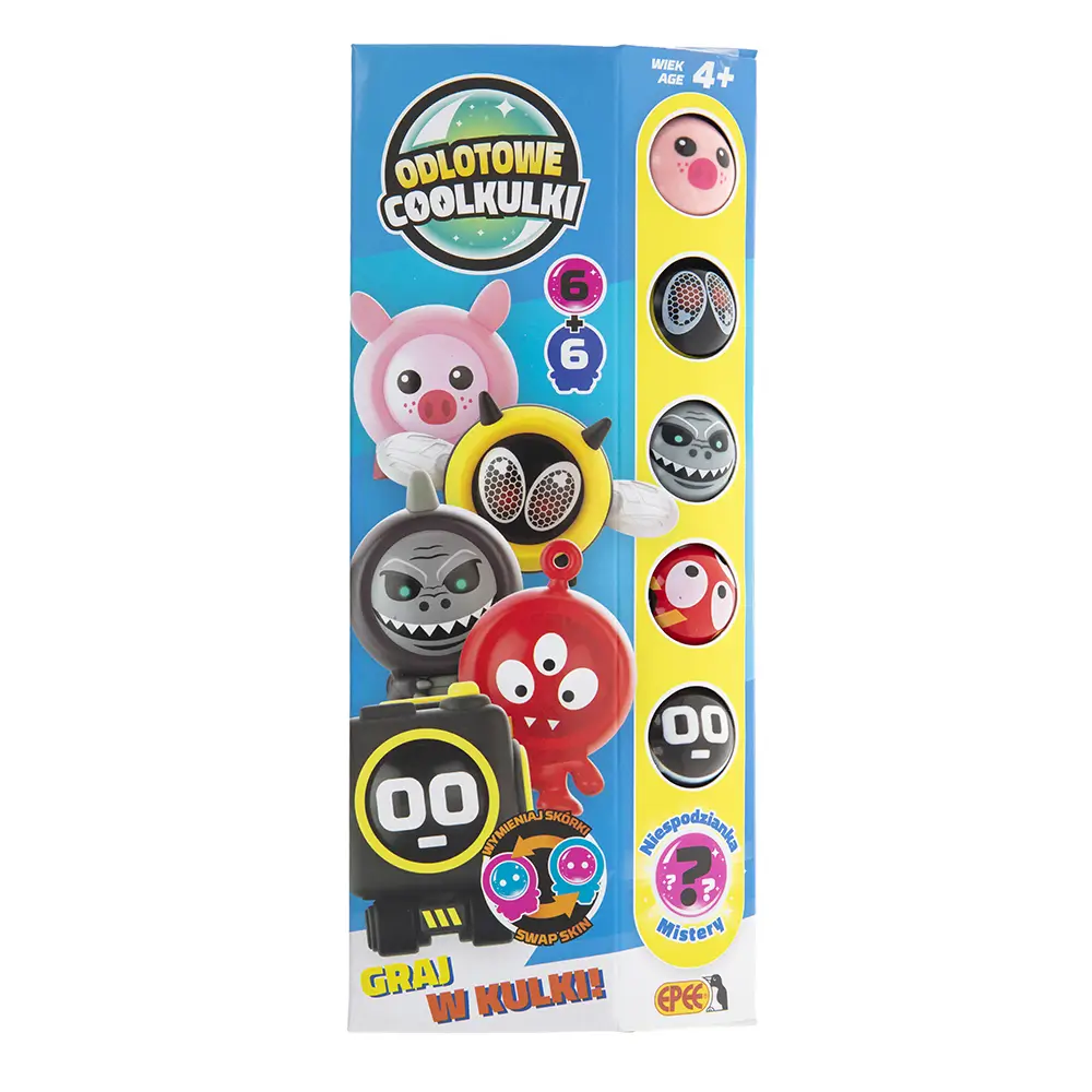 Odlotowe Coolkulki – Totem Box – 6 kulek + 6 skórek – Totem Box C zielony