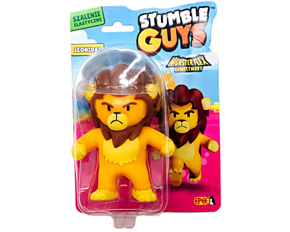 Stumble Guys figurki, 14 postaci, Monsterflex Gumostwory – Leonidas