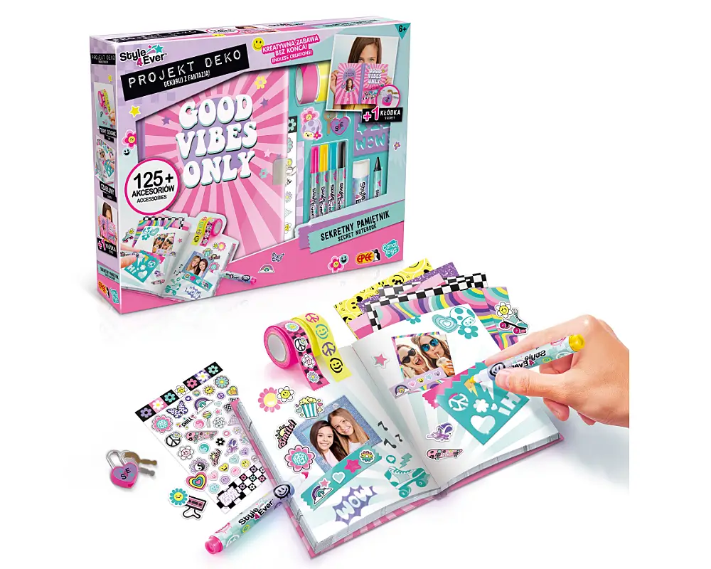 Projekt Deko – Zestaw Sekretny Pamiętnik