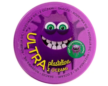 ultraplastelina z oczami fioletowa ep60227