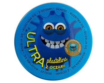 ultraplastelina z oczami niebieska ep60227