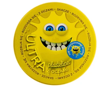 ultraplastelina z oczami zolta ep60227