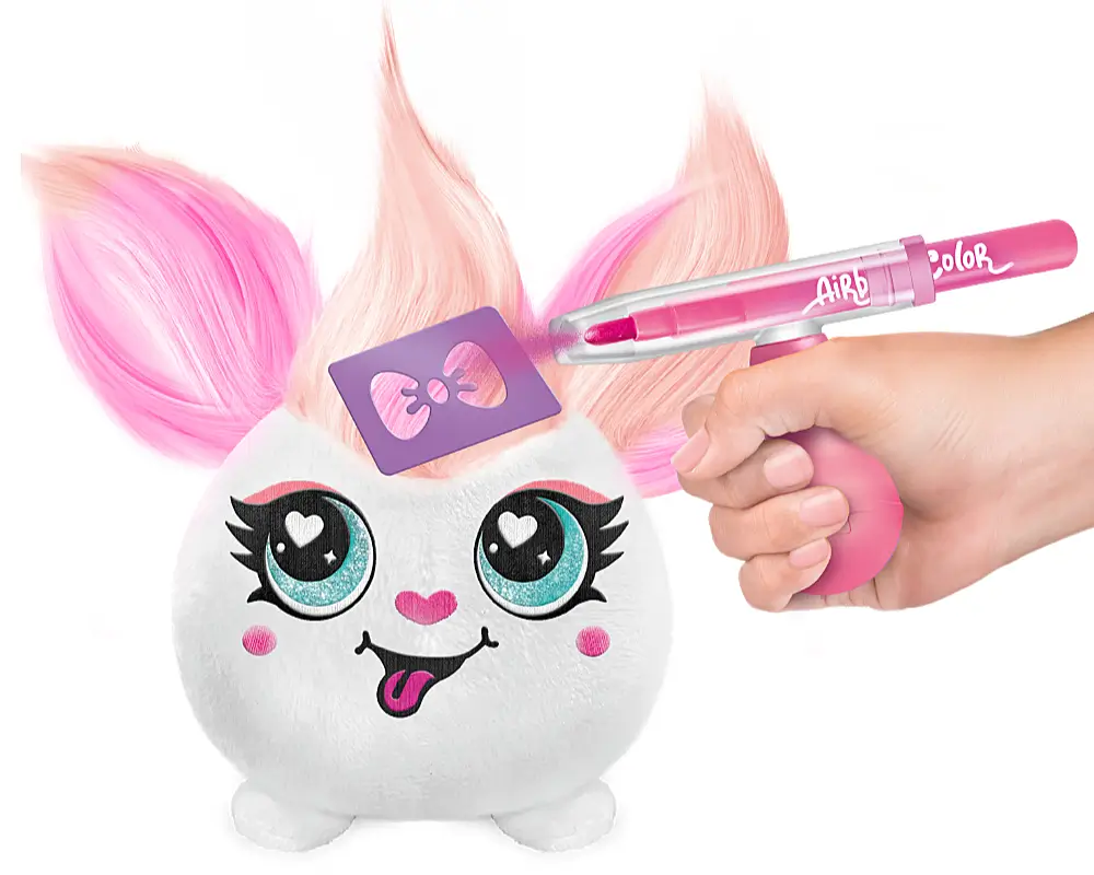 projekt plusz fryzurki reczny aerograf zabawa iskierka ep60317