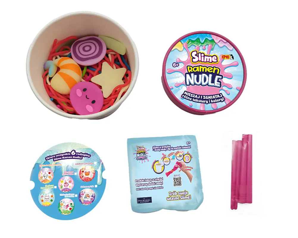 slime ramen nudle kolorowy wir ep60336