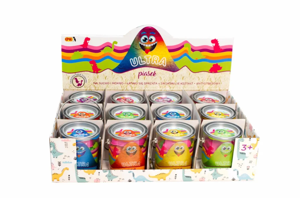 UltraPiasek Dino 120 g + 2 foremki