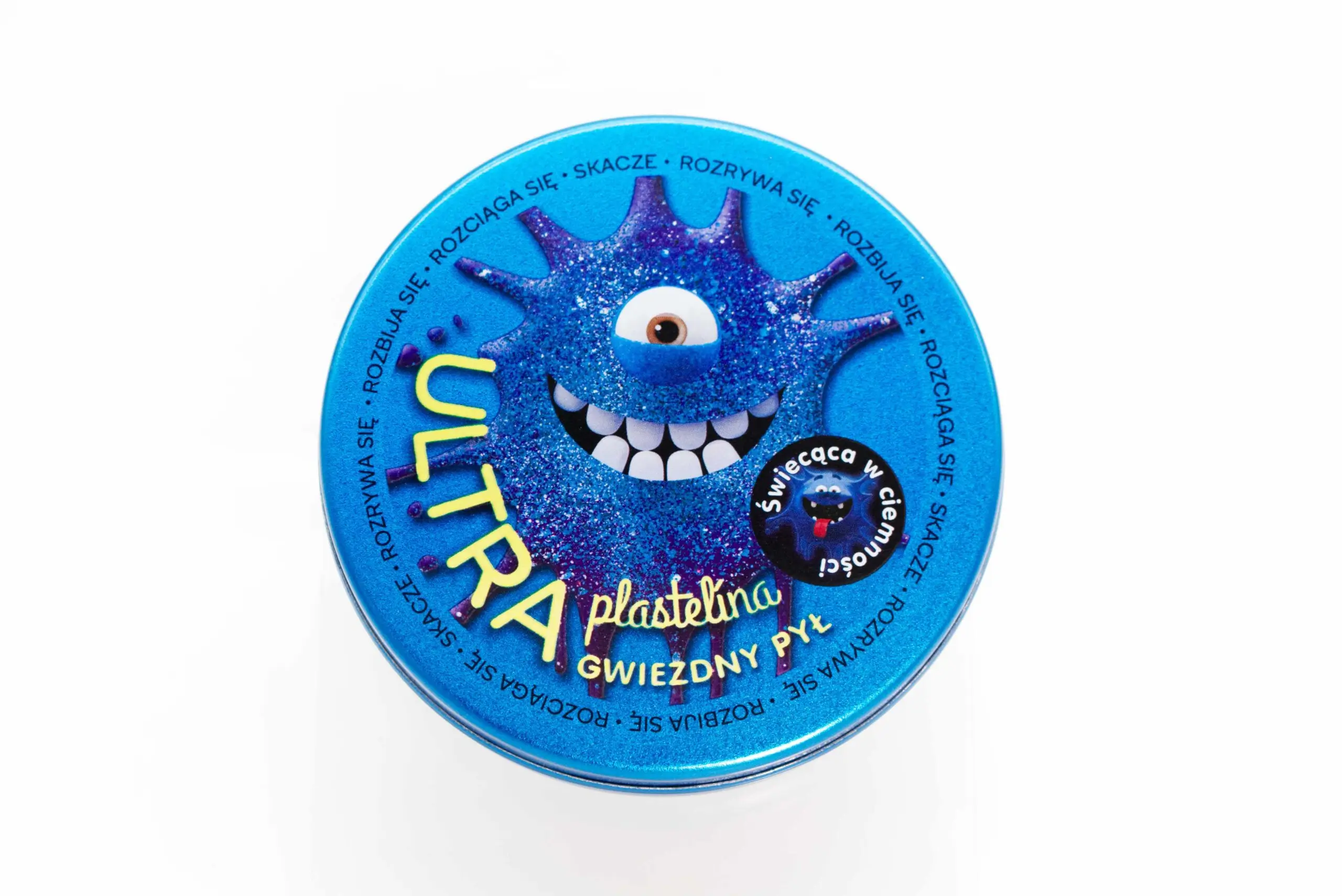 UltraPlastelina - Gwiezdny Pył Świecący w Ciemności 6 ass. - obrazek 3