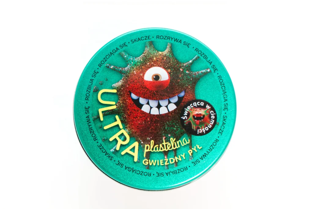 UltraPlastelina - Gwiezdny Pył Świecący w Ciemności 6 ass.