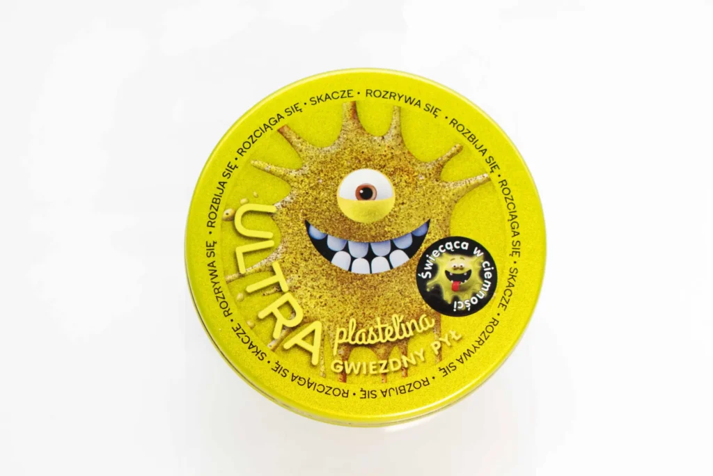 UltraPlastelina - Gwiezdny Pył Świecący w Ciemności 6 ass.