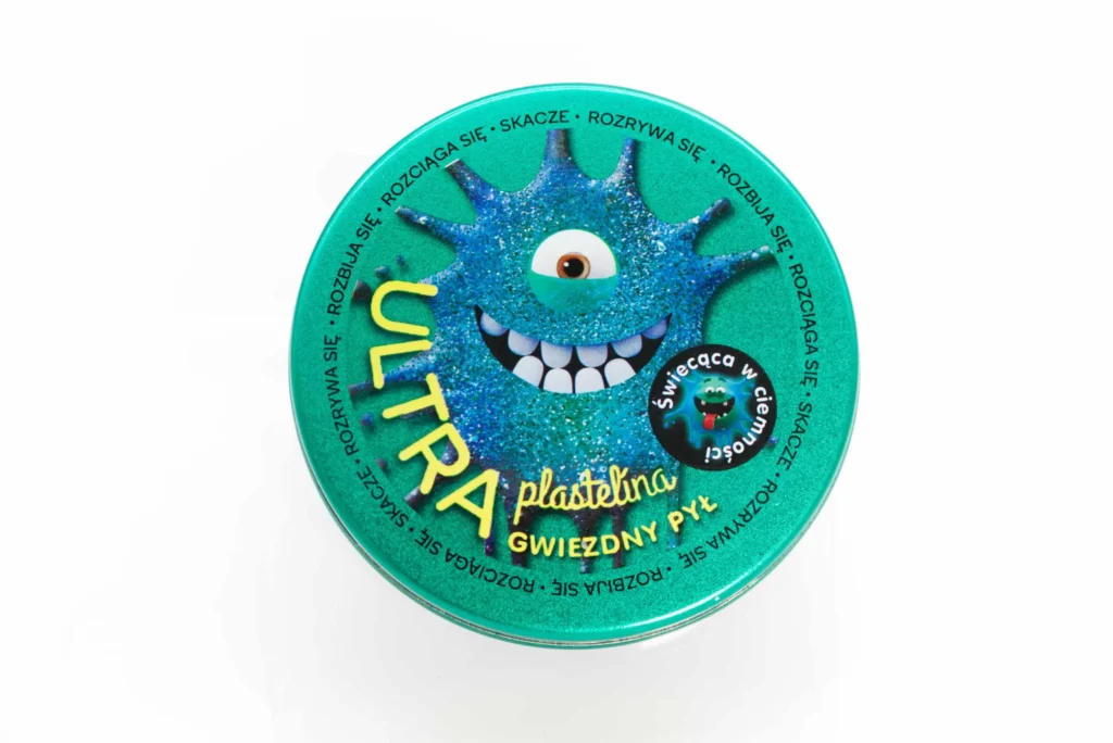 UltraPlastelina - Gwiezdny Pył Świecący w Ciemności 6 ass.