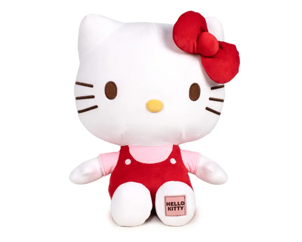 hello kitty plusz z naszywka 32 czerwony fhk60026072