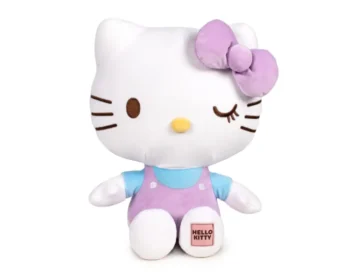 hello kitty plusz z naszywka 32 fioletowy fhk60026072
