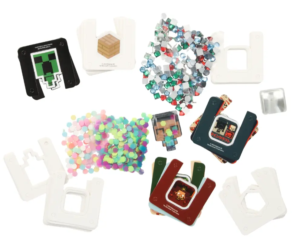 naklejkomat 3d minecraft zestaw uzupelniajacy zawartosc ep60479