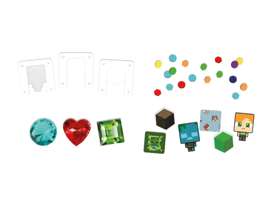 naklejkomat 3d minecraft zestaw uzupelniajacy zawartosc2 ep60479