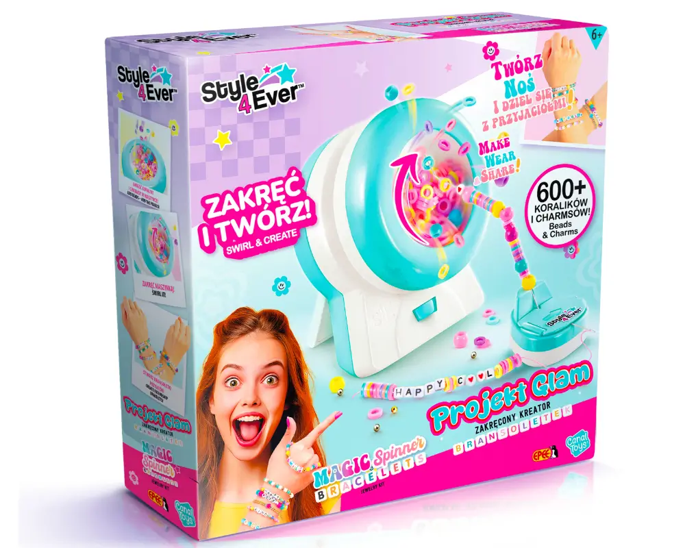 projekt glam zakrecony kreator bransoletek opak ep60468